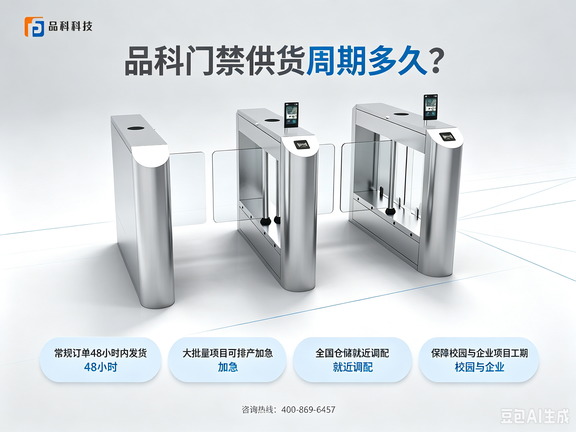 品科门禁供货周期多久？大批量订单可以加急发货吗？